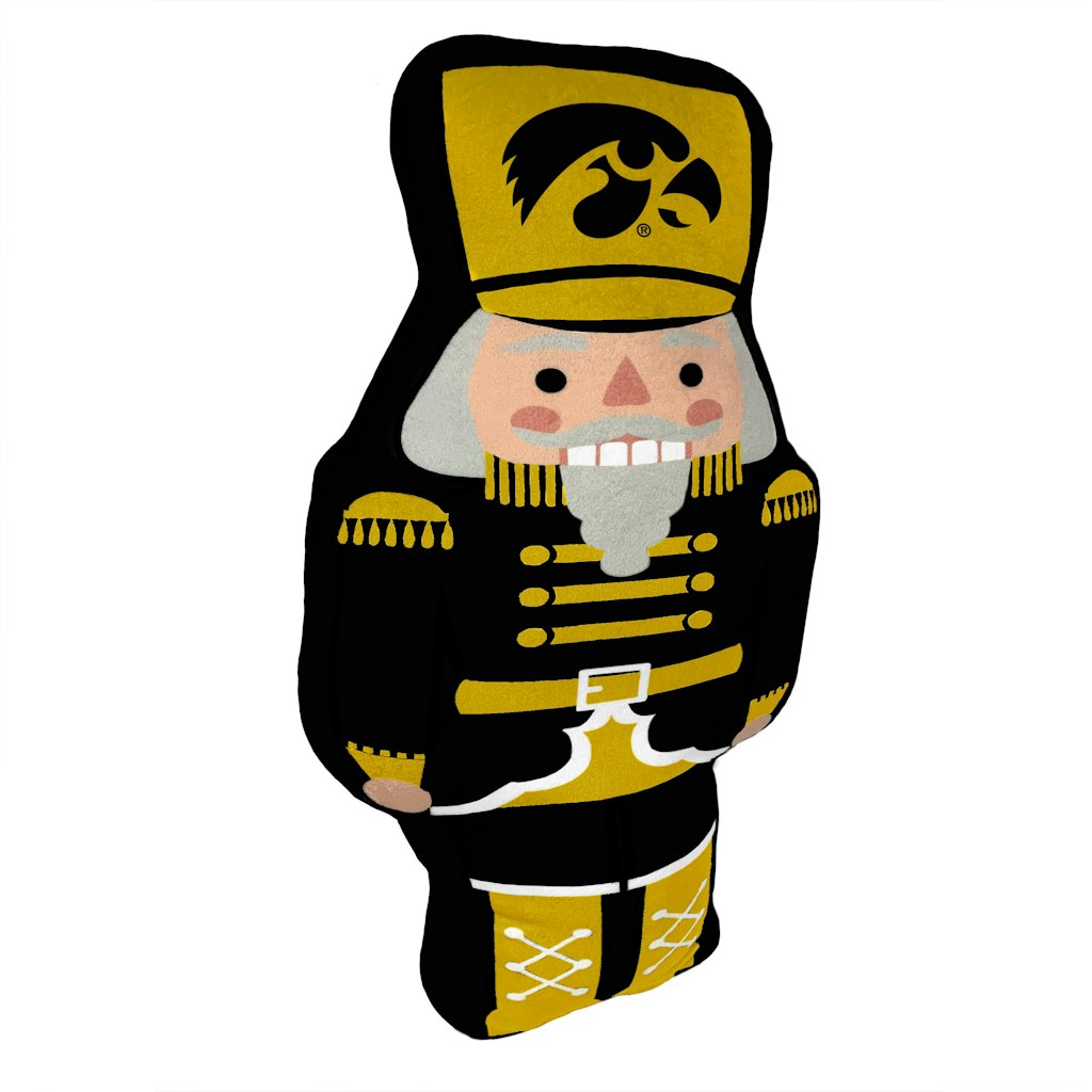 Iowa Hawkeyes Nutcracker Plushlete Pillow: $14.99
