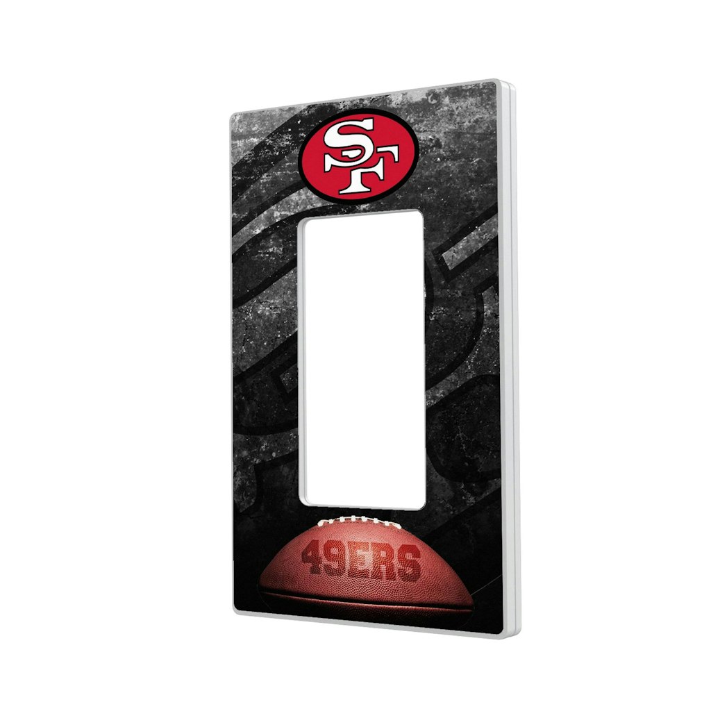 San Francisco 49ers Single Rocker Lightswitch Plate: $24.99