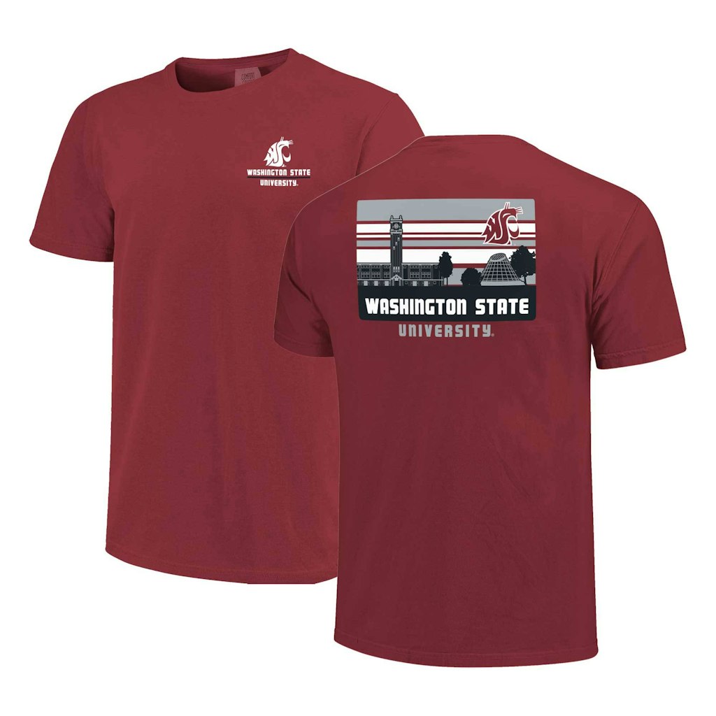 Washington State Cougars Men's Skyline T-Shirt: $20.99 Washington State Cougars Men's Skyline T-Shirt: $20.99
