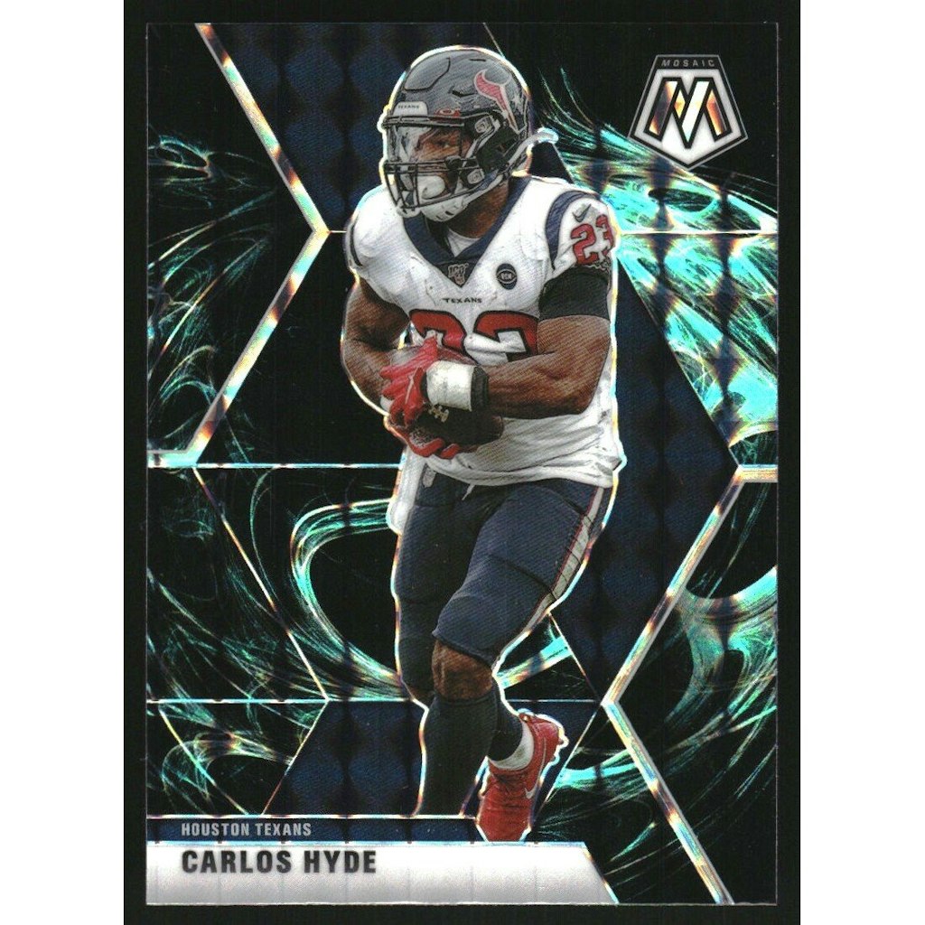2020 Panini Mosaic Genesis Carlos Hyde #88 Card: $18 2020 Panini Mosaic Genesis Carlos Hyde #88 Card: $18