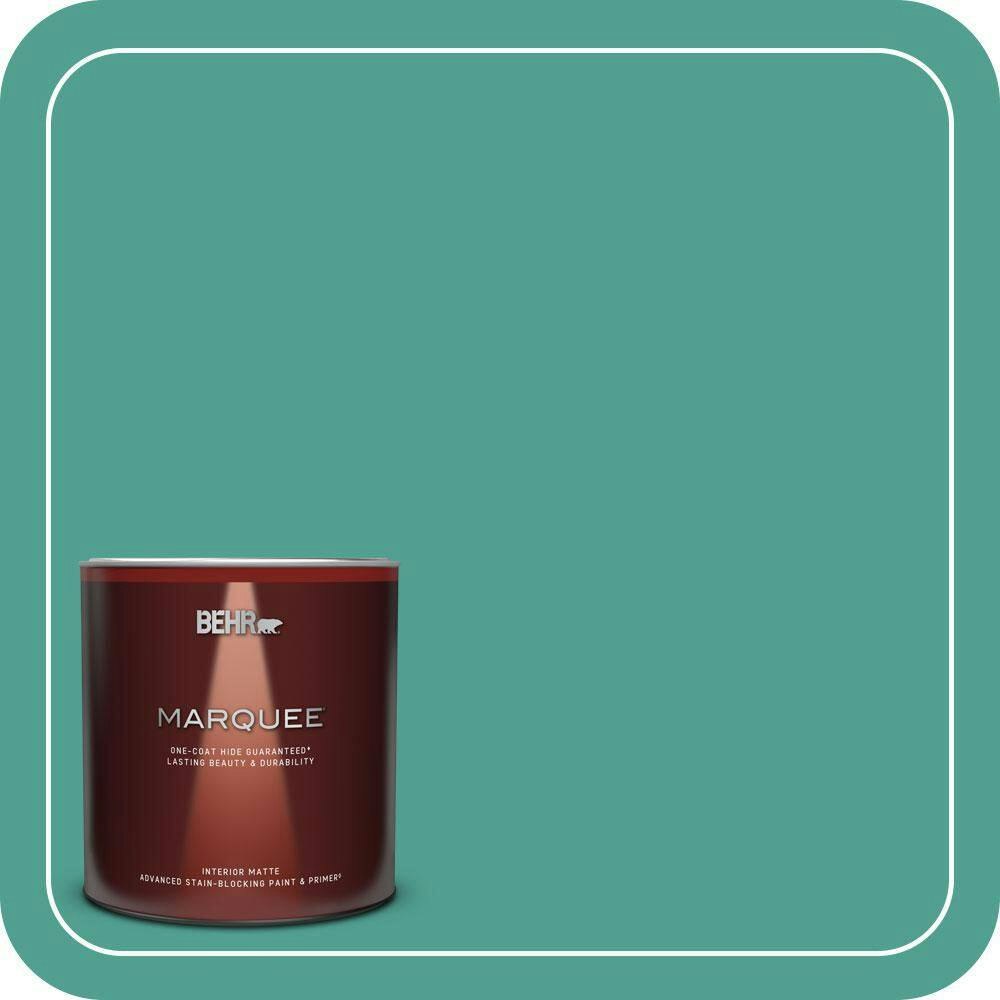 Home Decorators Collection 1-Quart Aqua Revival Matte Interior Paint and Primer: $26.98 Home Decorators Collection 1-Quart Aqua Revival Matte Interior Paint and Primer: $26.98