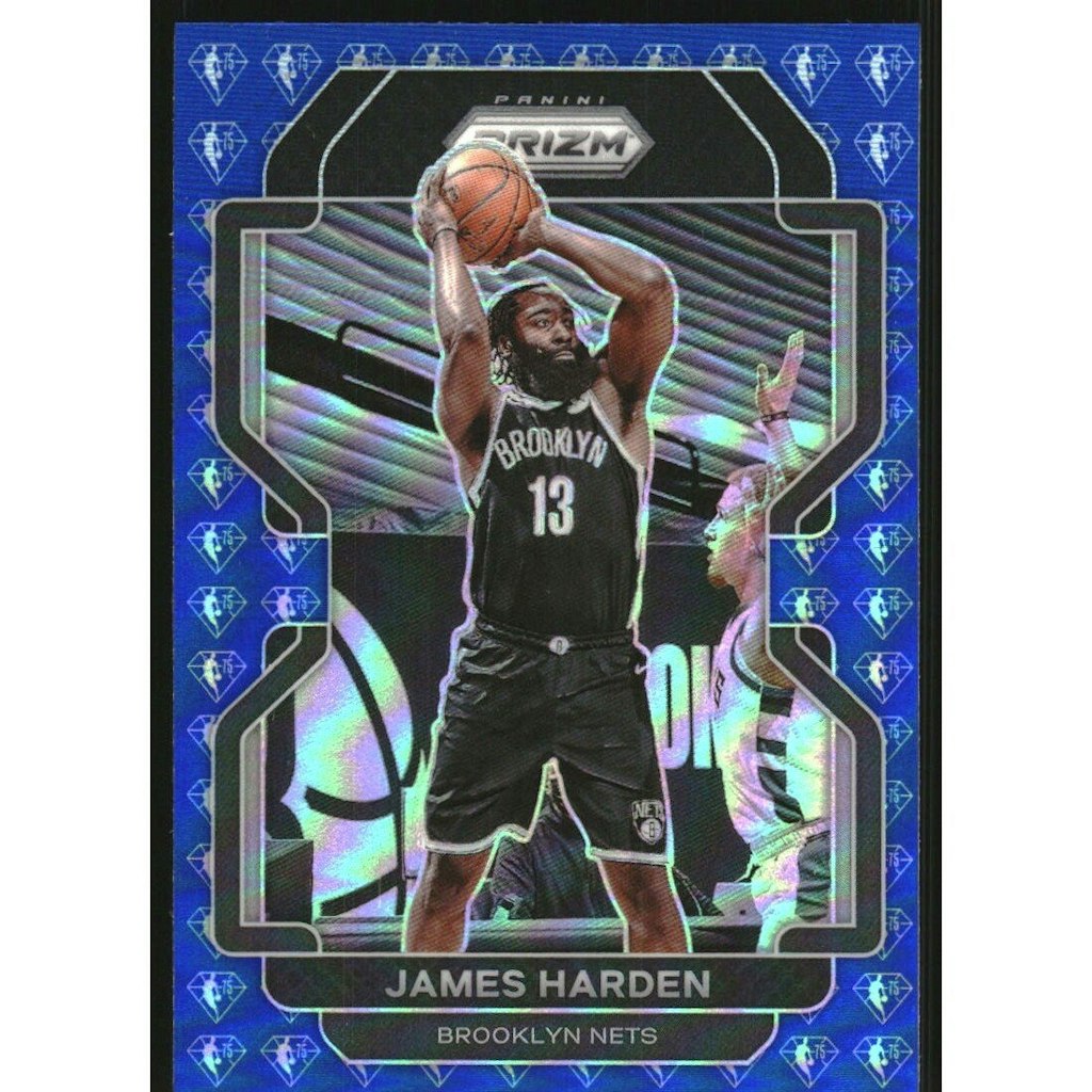 2021-22 Panini Prizm NBA 75th Anniversary James Harden Card: $14 2021-22 Panini Prizm NBA 75th Anniversary James Harden Card: $14