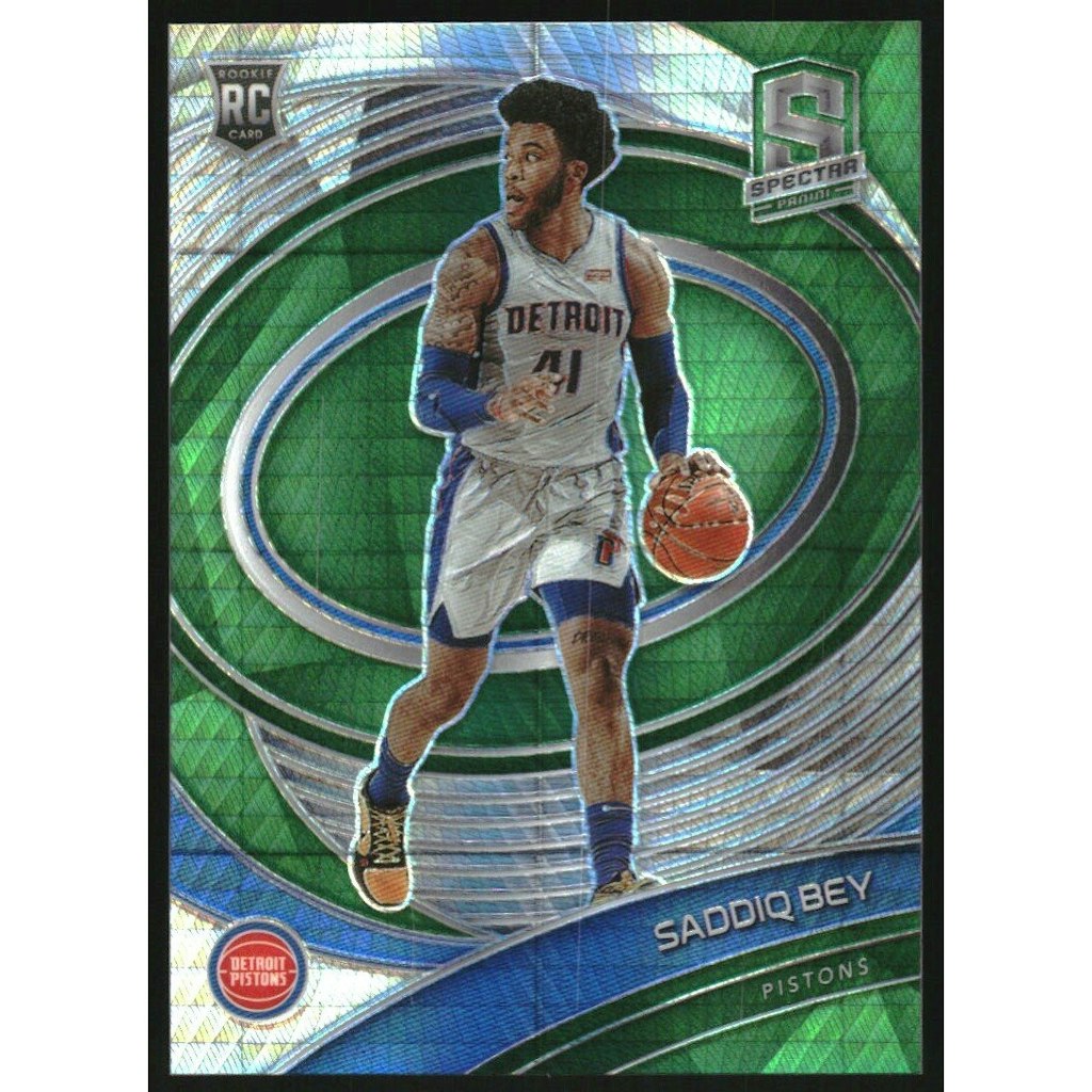 2020-21 Panini Spectra Asia Green Saddiq Bey Card: $15 2020-21 Panini Spectra Asia Green Saddiq Bey Card: $15
