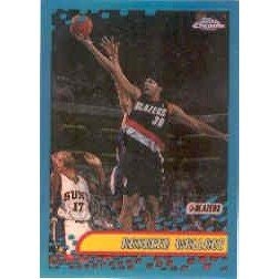 2001-02 Topps Chrome Refractor Rasheed Wallace Card #5: $15 2001-02 Topps Chrome Refractor Rasheed Wallace Card #5: $15