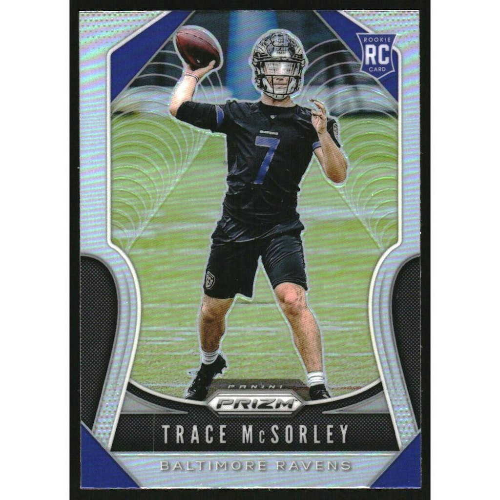 2019 Panini Prizm Trace McSorley Trading Card: $18