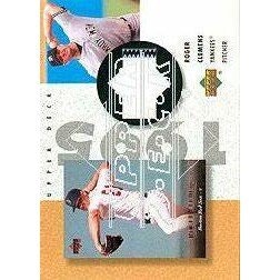 2002 UD Authentics Roger Clemens Reverse Negative Gold Jersey: $28 2002 UD Authentics Roger Clemens Reverse Negative Gold Jersey: $28