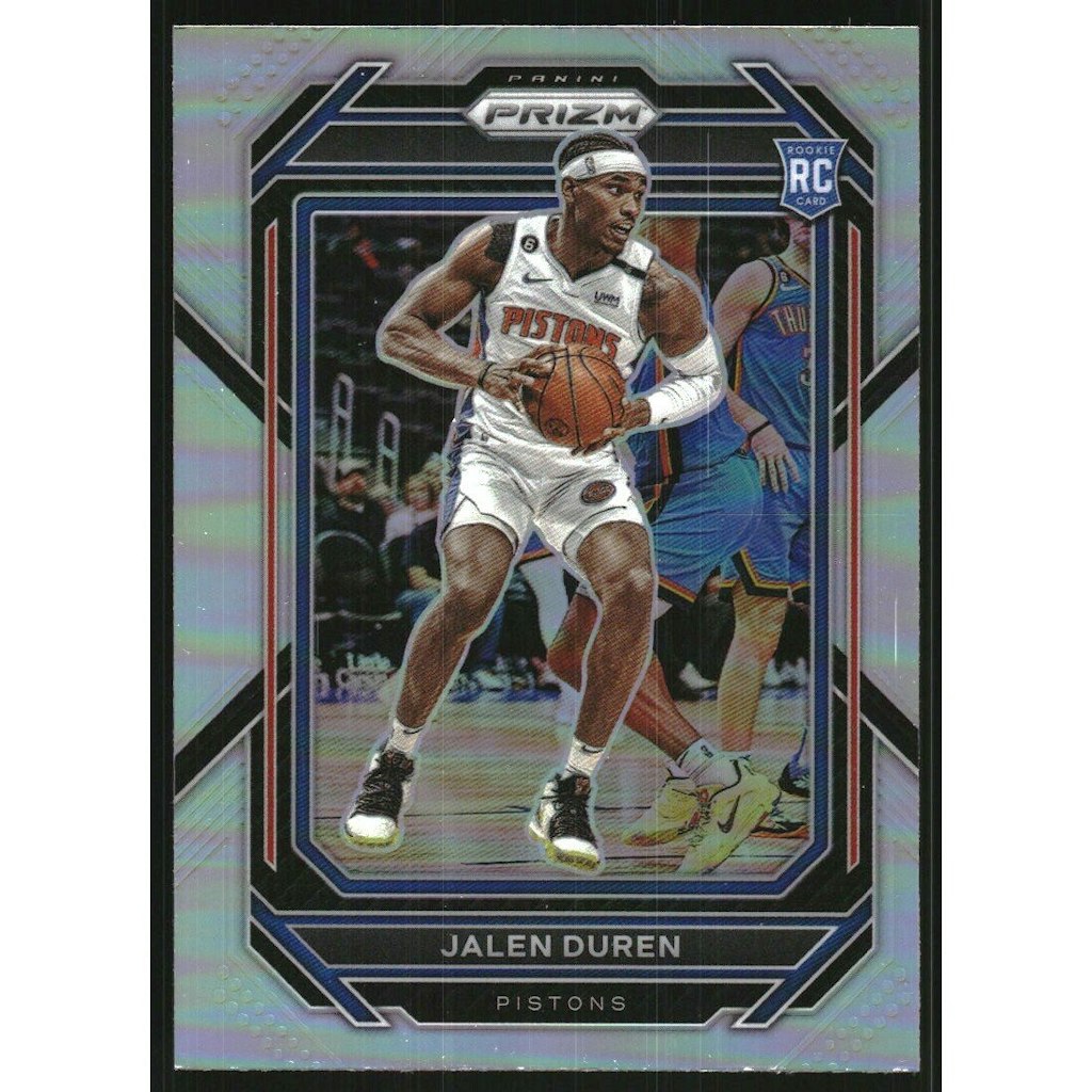 2022-23 Panini Prizm Jalen Duren #239 Silver Prizm Card: $12 2022-23 Panini Prizm Jalen Duren #239 Silver Prizm Card: $12