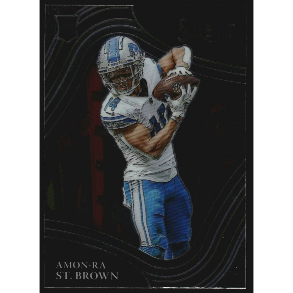 2021 Select Amon-Ra St. Brown Trading Card #373: $16 2021 Select Amon-Ra St. Brown Trading Card #373: $16