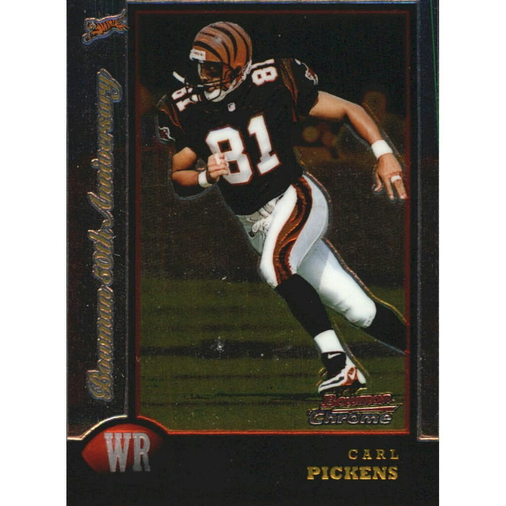 1998 Bowman Chrome Golden Anniversary Carl Pickens #144 Trading Card: $12