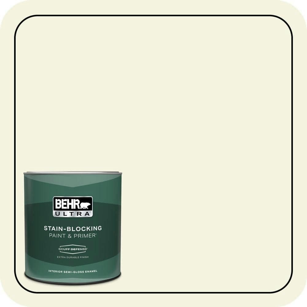 Cauliflower Semi-Gloss Enamel Interior Paint and Primer 1-Quart: $24.98 Cauliflower Semi-Gloss Enamel Interior Paint and Primer 1-Quart: $24.98