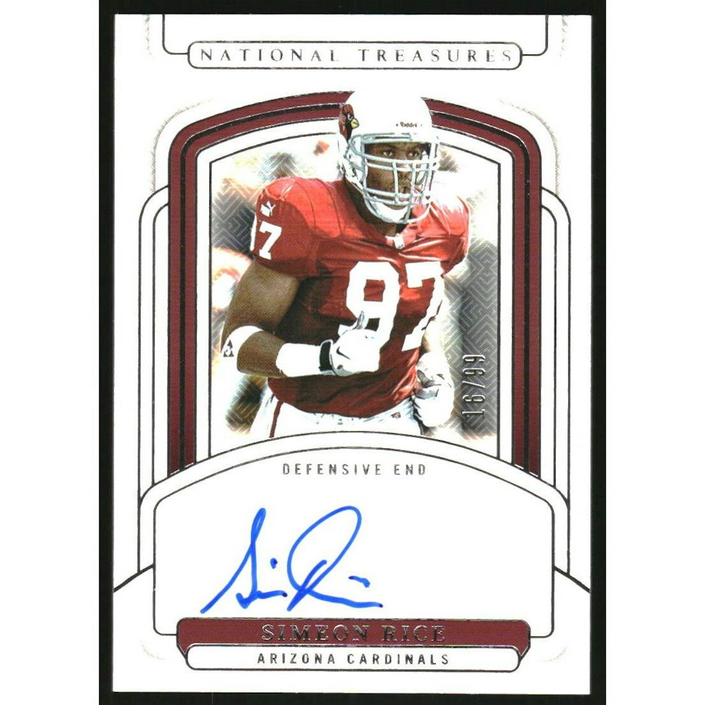 2024 Panini National Treasures Simeon Rice Autograph Card: $15 2024 Panini National Treasures Simeon Rice Autograph Card: $15