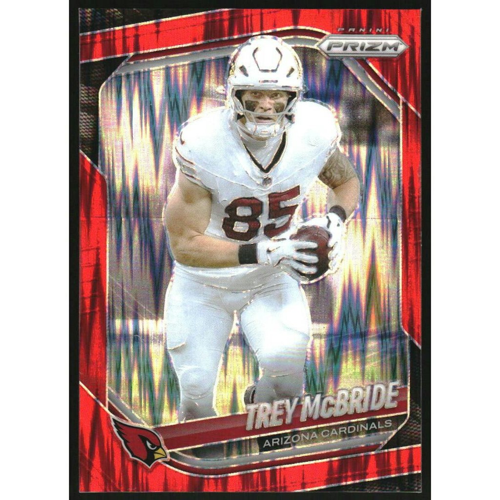 2025 Panini Prizm Red Flash Trey McBride #274 Card: $12 2025 Panini Prizm Red Flash Trey McBride #274 Card: $12