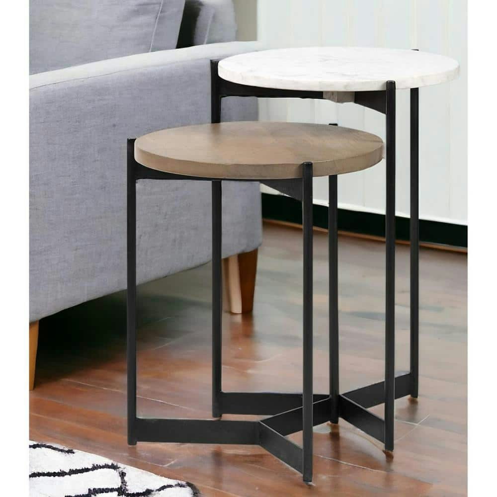 16-inch Round Glass End Table: $570.06 16-inch Round Glass End Table: $570.06