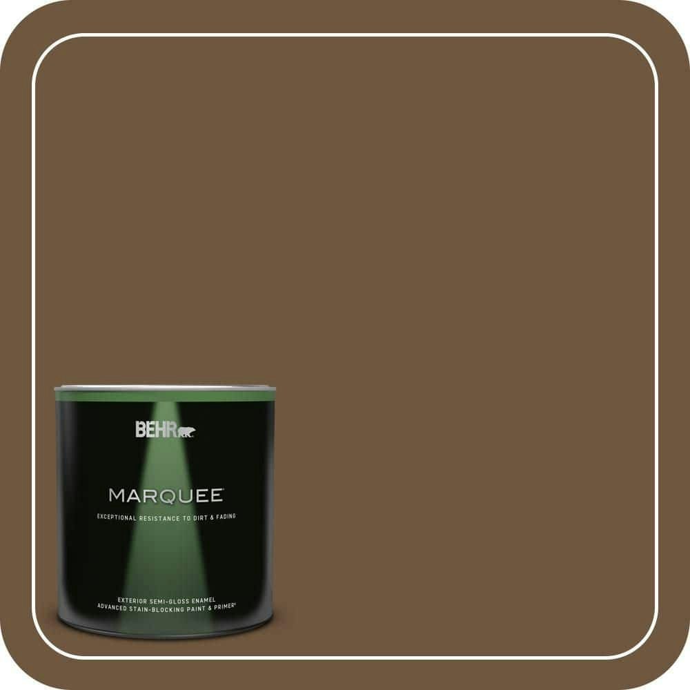 Home Decorators Collection Cinnamon Crumble Semi-Gloss Exterior Paint & Primer 1-Quart: $35.98 Home Decorators Collection Cinnamon Crumble Semi-Gloss Exterior Paint & Primer 1-Quart: $35.98