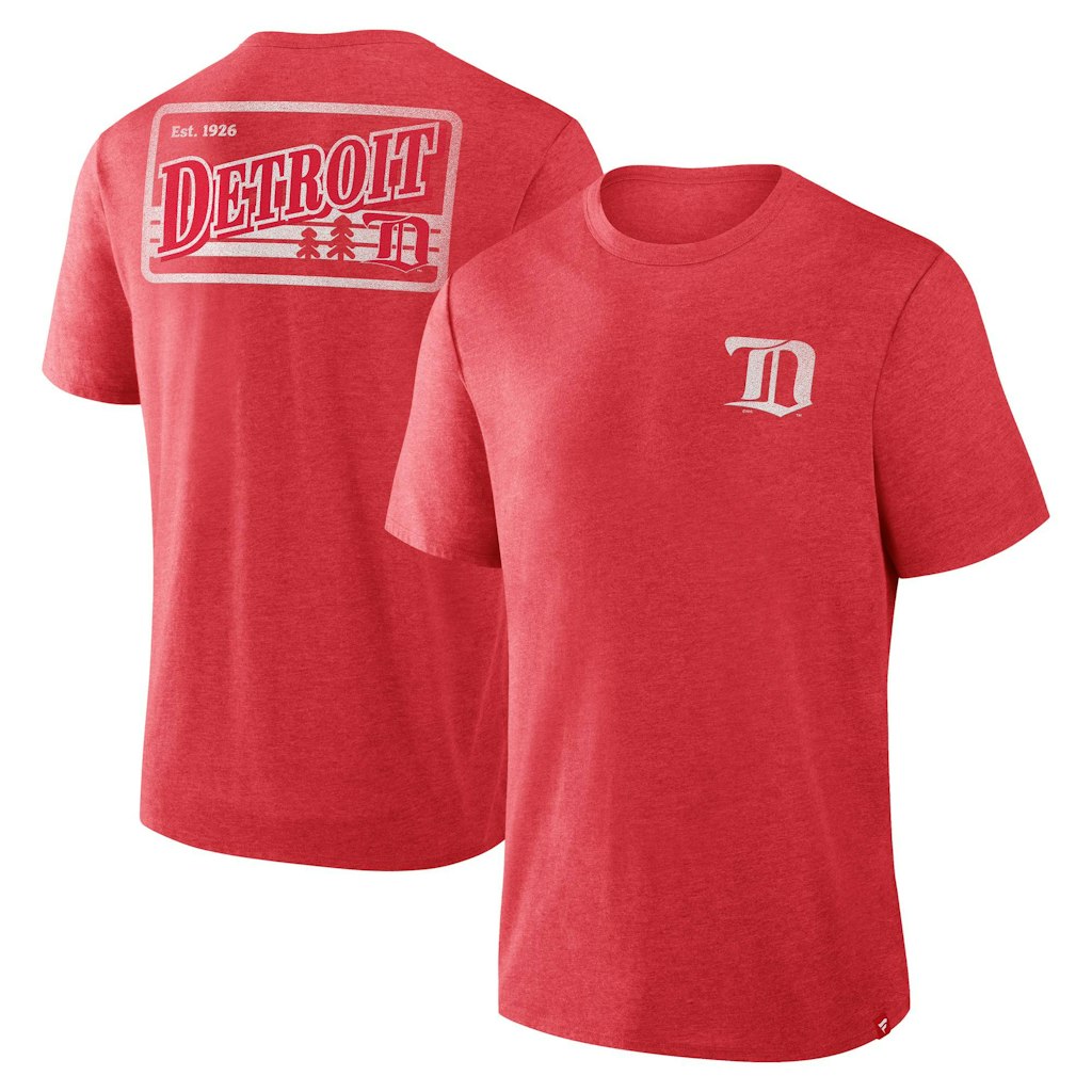 Fanatics Detroit Red Wings Tri-Blend T-Shirt: $26.99 Fanatics Detroit Red Wings Tri-Blend T-Shirt: $26.99