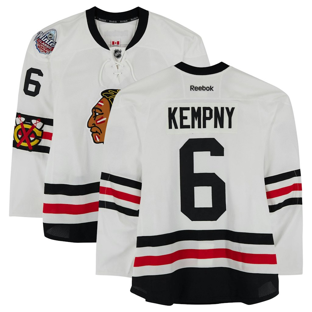 Michal Kempny Chicago Blackhawks Practice-Used Winter Classic Jersey: $749.99 Michal Kempny Chicago Blackhawks Practice-Used Winter Classic Jersey: $749.99