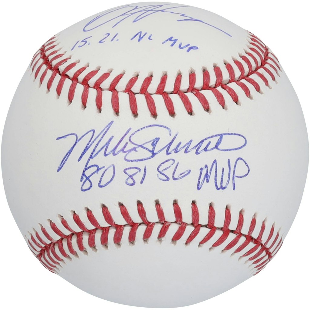 Bryce Harper and Mike Schmidt Autographed Baseball: $1,299.99 Bryce Harper and Mike Schmidt Autographed Baseball: $1,299.99