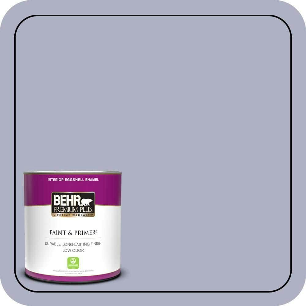 Noble Purple Eggshell Enamel Interior Paint and Primer 1-Quart: $18.48 Noble Purple Eggshell Enamel Interior Paint and Primer 1-Quart: $18.48