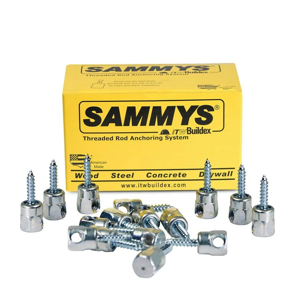 1/4-inch x 1-inch Horizontal Rod Anchor Screw 25-Pack: $49.99