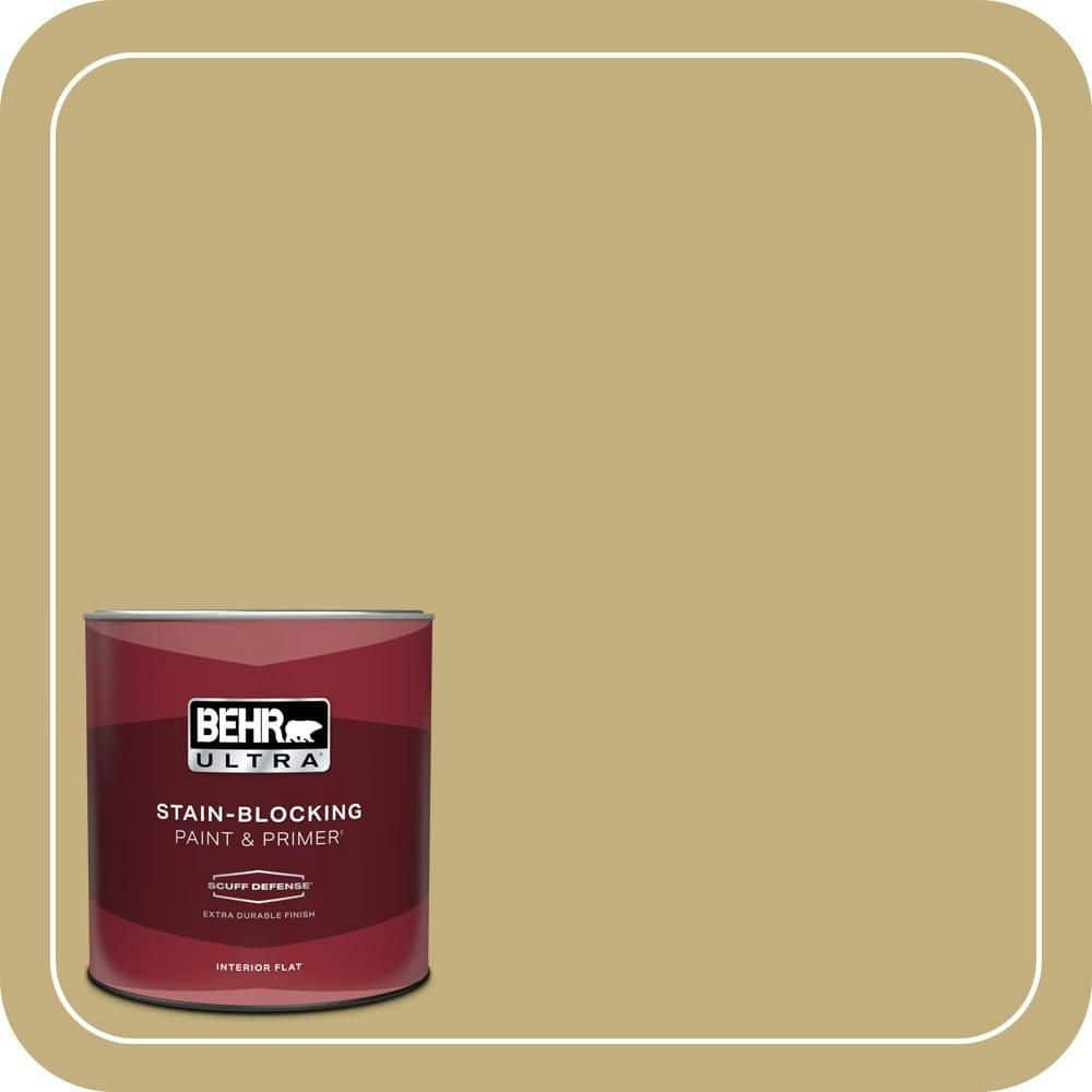 Behr Premium Plus Cliff Ridge Flat Interior Paint & Primer 1-Quart: $21.98 Behr Premium Plus Cliff Ridge Flat Interior Paint & Primer 1-Quart: $21.98