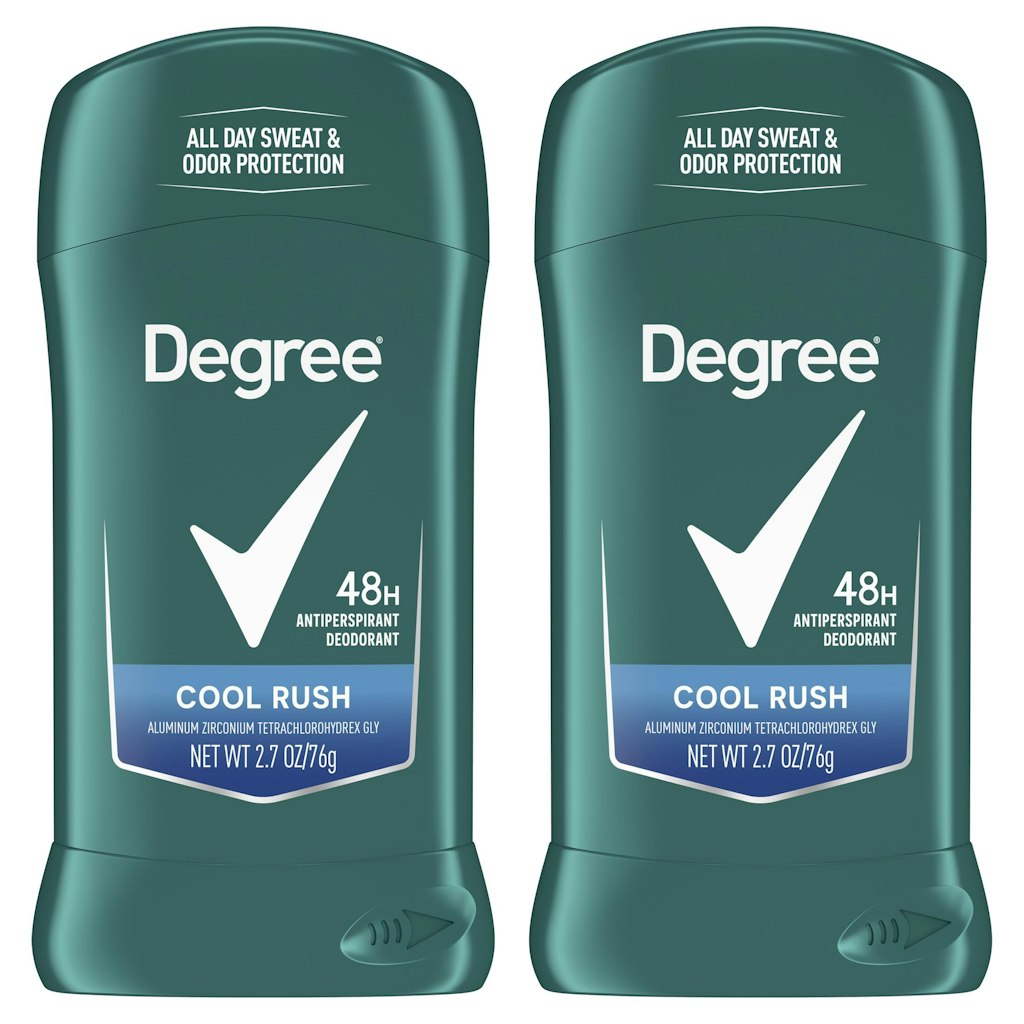Degree Men Cool Rush Antiperspirant Deodorant 2-Pack: $3 via Sub. & Save Degree Men Cool Rush Antiperspirant Deodorant 2-Pack: $3 via Sub. & Save