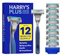 Harry's Plus Razor & Blade Value Pack w/ 9 Refill Cartridges for $17 via Sub. & Save + free shipping w/ Prime