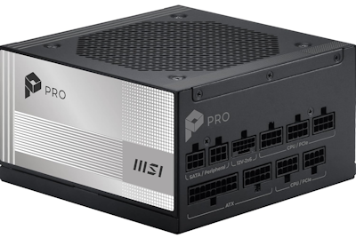 MSI PRO A850PL PCIe5 850W 80+ Platinum Fully Modular Power Supply for $100 + free shipping