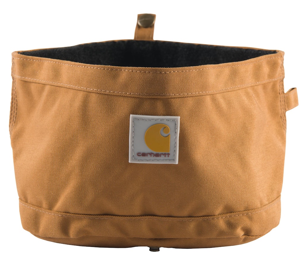 Carhartt Nylon Duck Travel Dog Bowl: $13