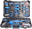 Kobalt 183-Piece Blue Household Tool Set w/ Folding Case for $69 + free shipping