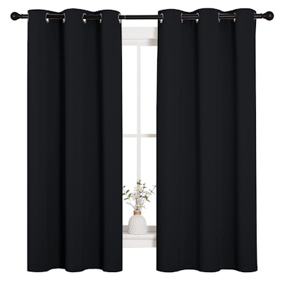 42" x 63" Insulated Grommet Blackout Curtains for $10 + free shipping w/ Prime