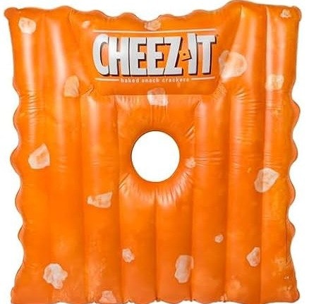 Giant Cheez-It Pool Float: $12 Giant Cheez-It Pool Float: $12