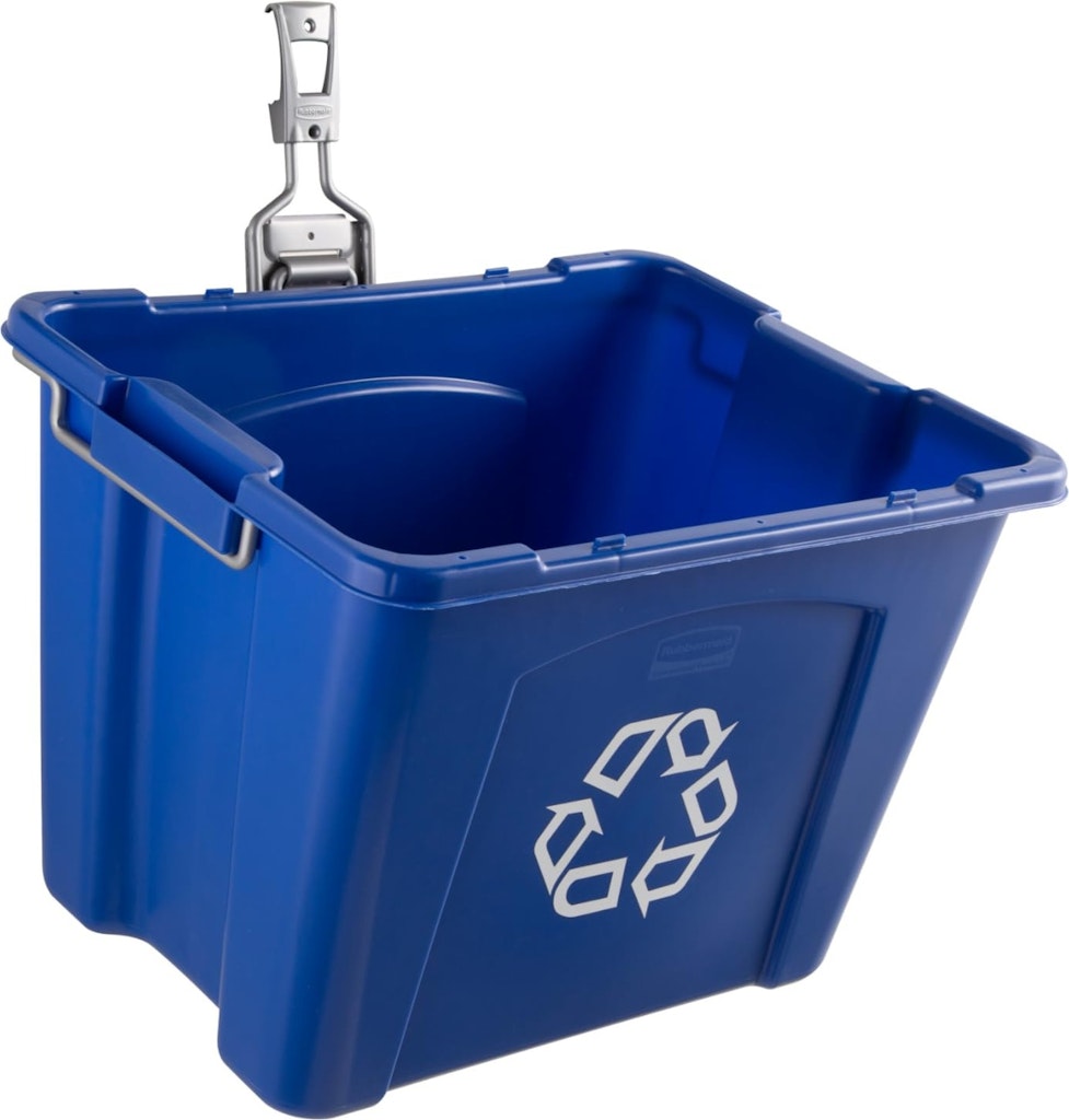 Rubbermaid FastTrack Wall Mounted Bin: $17