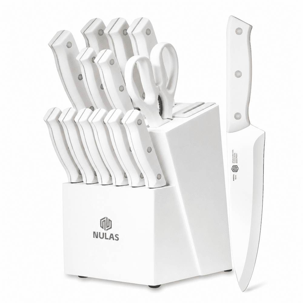 Nulas 14-Piece Self-Sharpening Kitchen Knife Set: $29.99 Nulas 14-Piece Self-Sharpening Kitchen Knife Set: $29.99