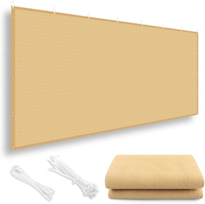 Love Story 8x12-Foot Sun Shade Cloth for $22 + free shipping w/ Prime