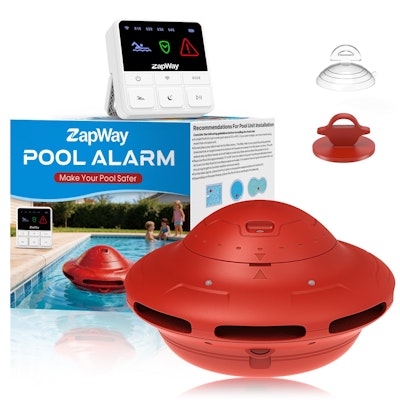 ZapWay Pool Alarm w/ Indoor Receiver for $200 + free shipping
