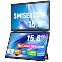 Smiseacow 15.6" 1080p IPS Double Portable Laptop Monitor for $156 + free shipping