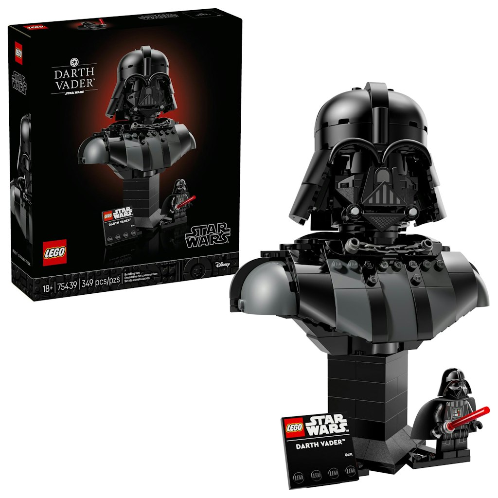 LEGO Star Wars Darth Vader Bust Building Set: $39.99