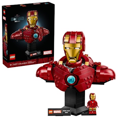 LEGO Marvel Iron Man MK4 Bust for $37 + free shipping