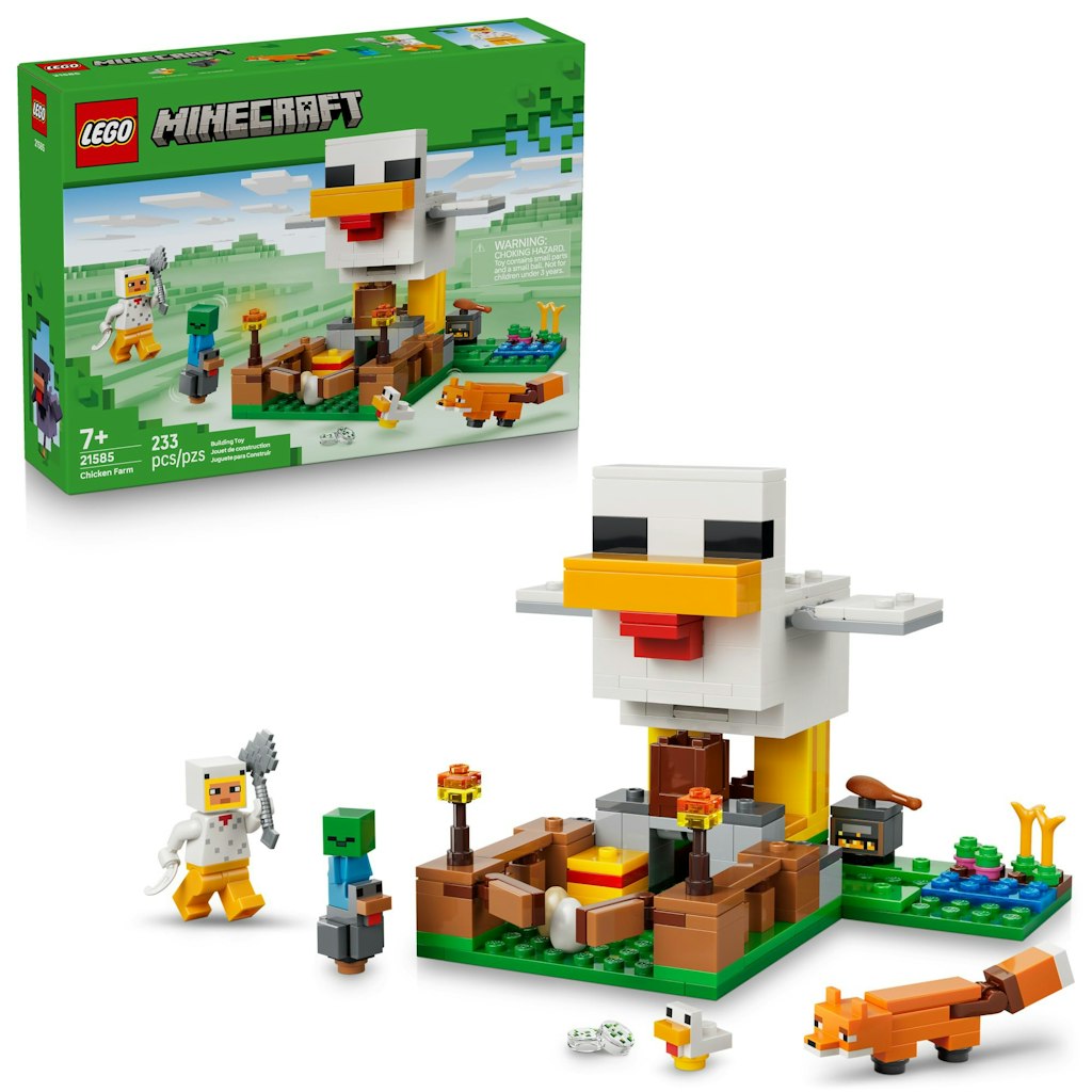 LEGO Minecraft Chicken Farm Building Toy: $16 LEGO Minecraft Chicken Farm Building Toy: $16
