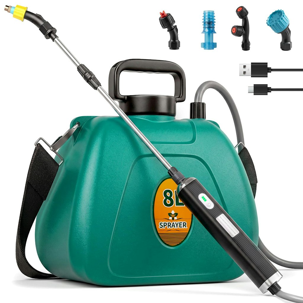 Battery Powered 2-Gallon Garden Sprayer: $30