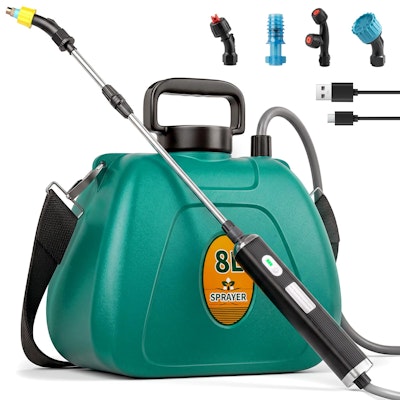 Battery Powered 2-Gallon Garden Sprayer for $30 + free shipping w/ Prime