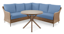 Mainstays Chelsea Outdoor 4-Piece Sectional Dining Set for $398 + free shipping