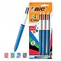 BIC 4-Color Retractable Ballpoint Pen 3-Pack for $7 + free shipping w/ $35