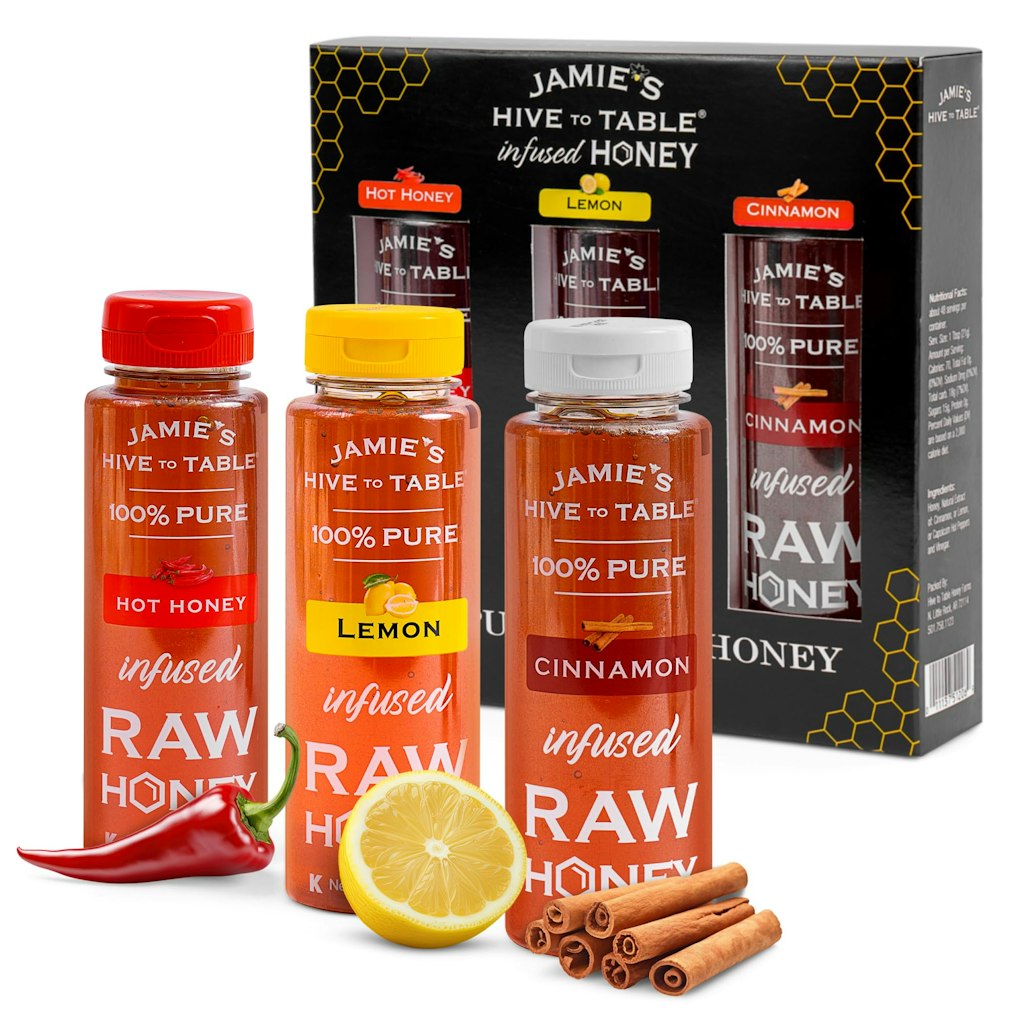 Jamie's Hive to Table 36-oz. Honey Gift Set: $12 Jamie's Hive to Table 36-oz. Honey Gift Set: $12