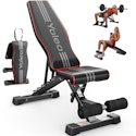YOLEO Adjustable Weight Bench for Home Gym for $75 + free shipping