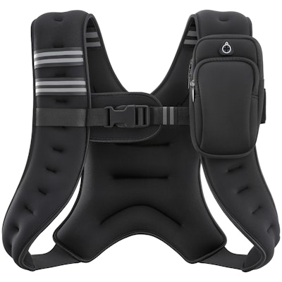 Zelus 12-lbs. Weighted Training Vest for $23 + free shipping w/ Prime