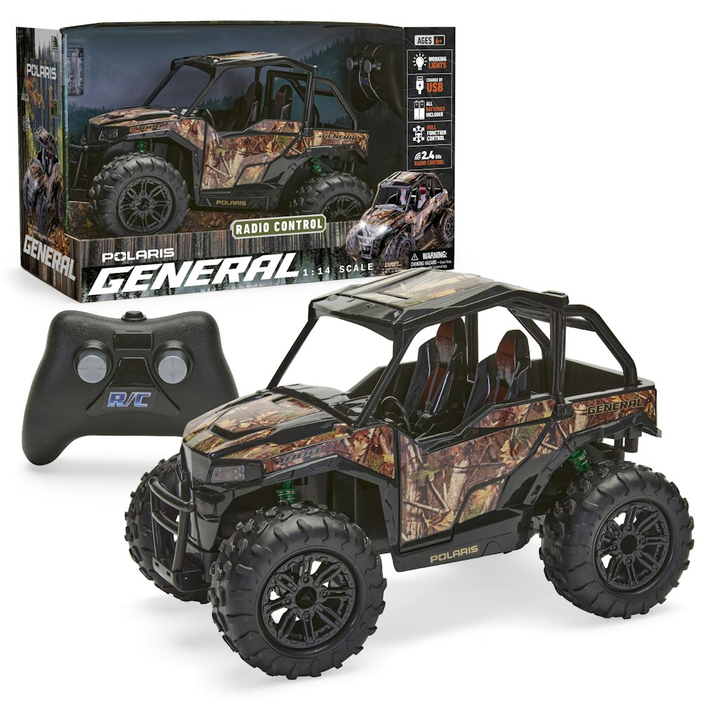 Sharper Image Polaris General 1:14 Scale RC Vehicle: $18