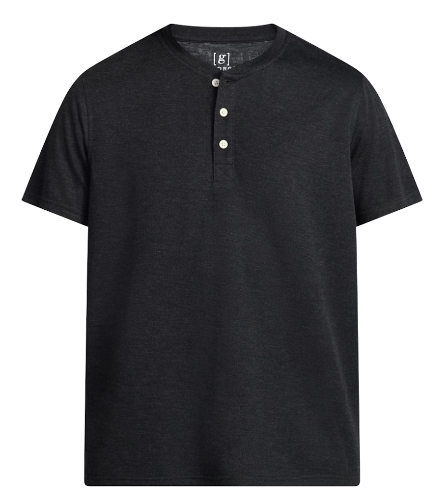 George Men's Relaxed Fit Henley Shirt: $3.90