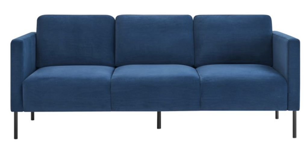 Better Homes & Gardens Wyatt Velvet Sofa: $213 Better Homes & Gardens Wyatt Velvet Sofa: $213