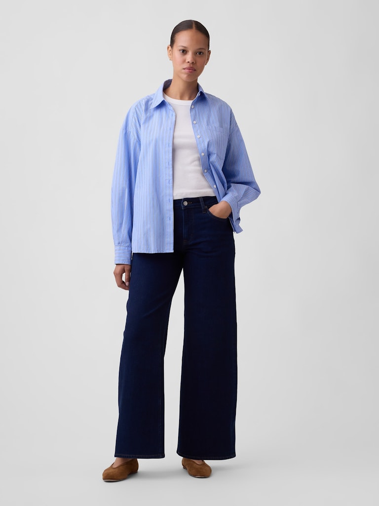 Mid-Rise Wide-Leg Jeans: $39.99 Mid-Rise Wide-Leg Jeans: $39.99